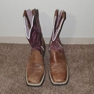 Ariat Leather Western Boots